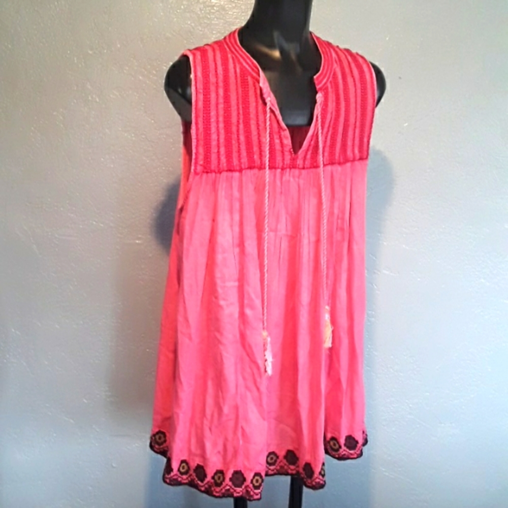 Rachel Zoe size large rayon summer blouse